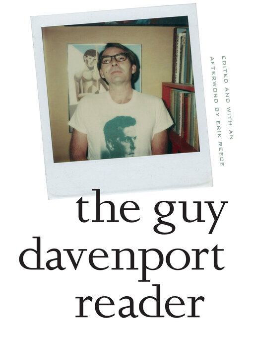 Cover image for The Guy Davenport Reader